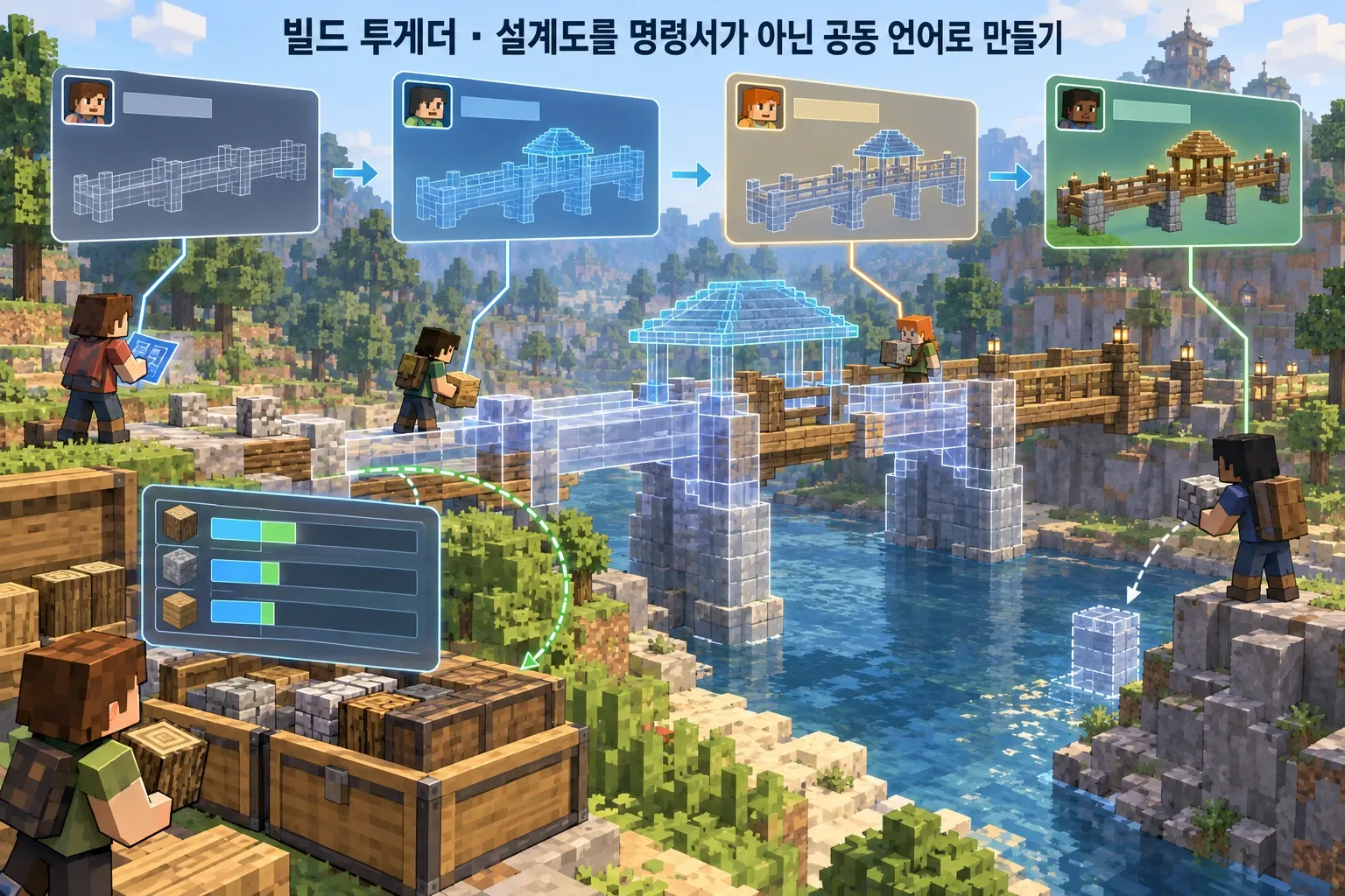 빌드 투게더 — 설계도를 명령서가 아닌 공동 언어로 만들기: 본문 규칙에 따른 전용 기획 도해