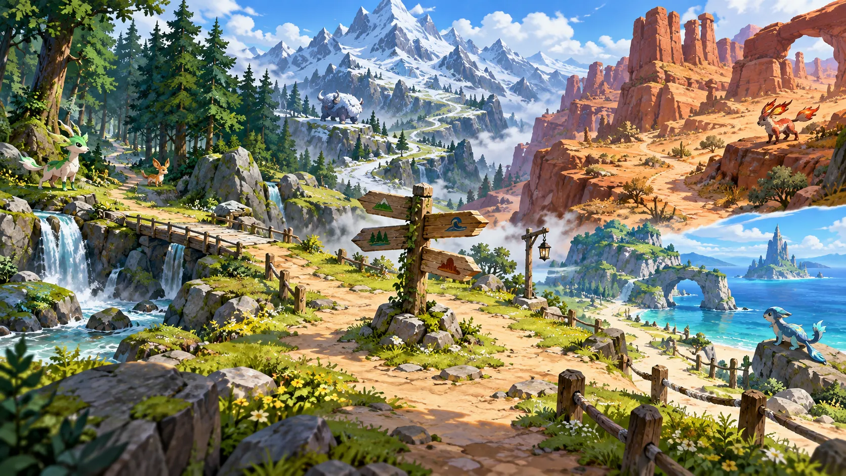 와일드 링크 — environment scene