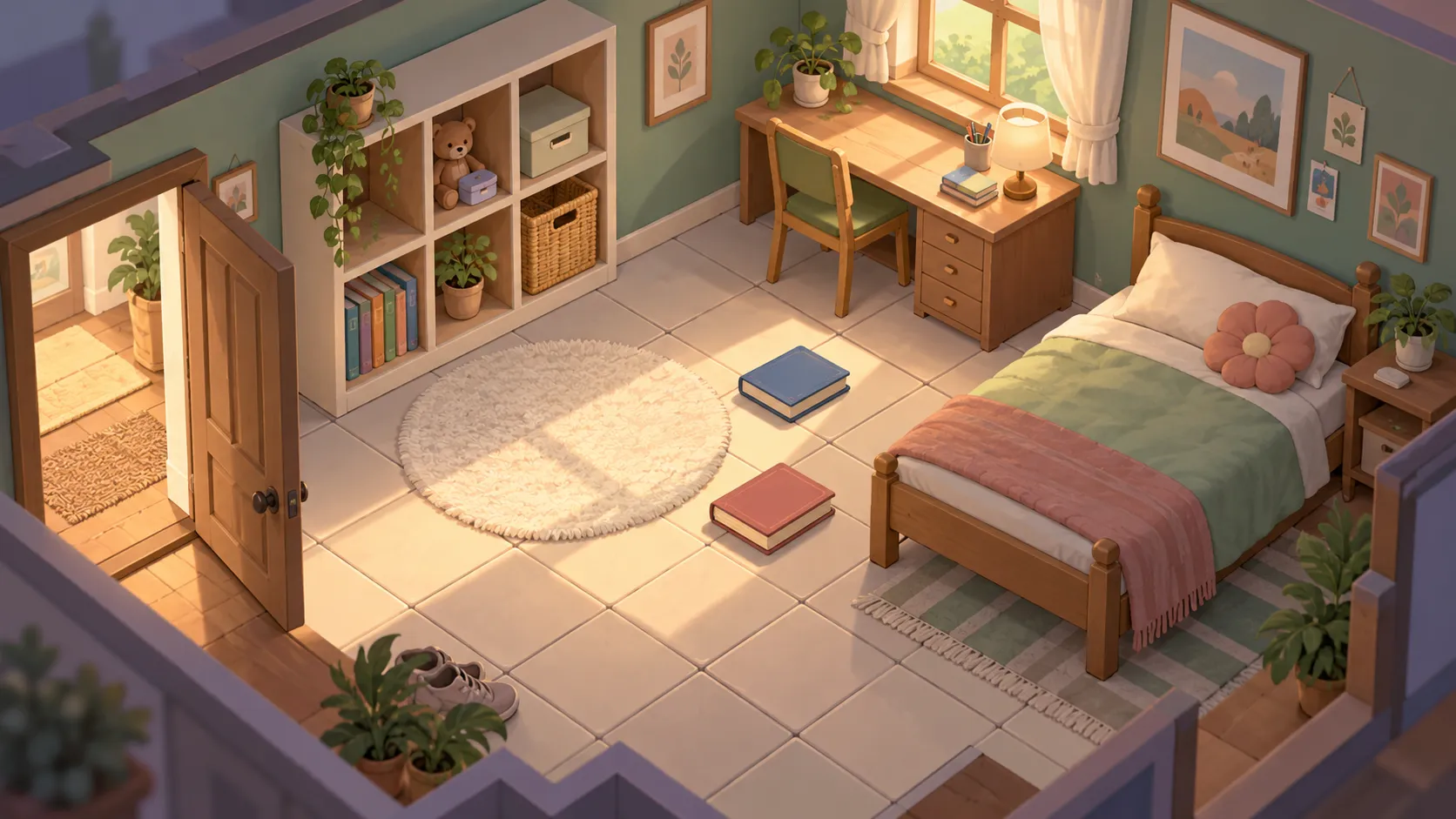 마지막 상자 — environment scene