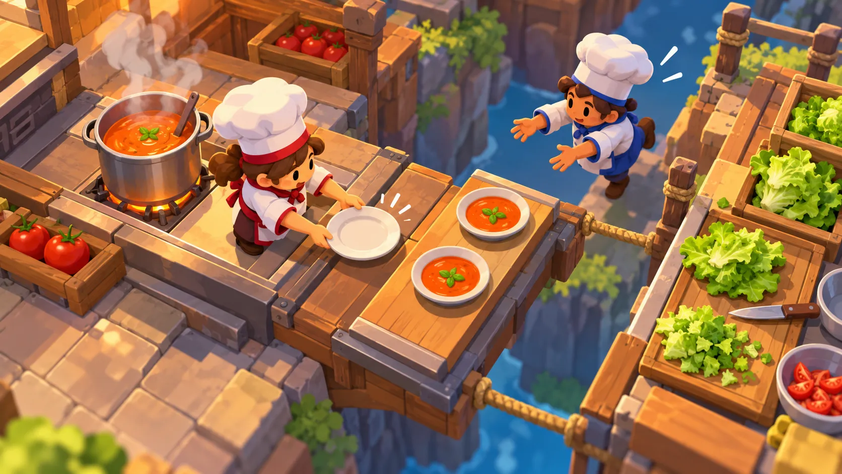 키친 크루 — gameplay scene