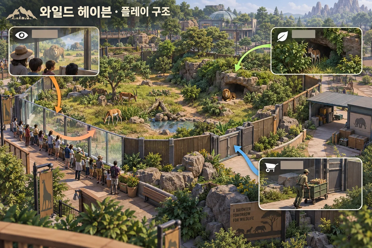 와일드 헤이븐 — 게임 개요: 본문 규칙에 따른 전용 기획 도해
